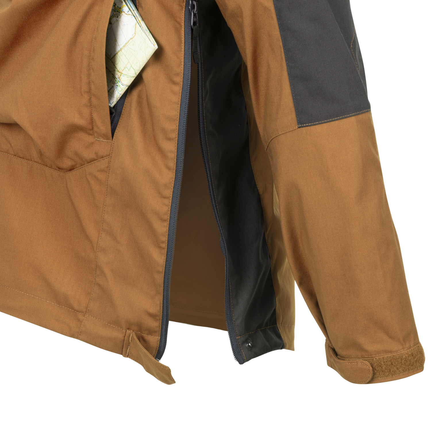 WOODSMAN Anorak Jacke - coyote