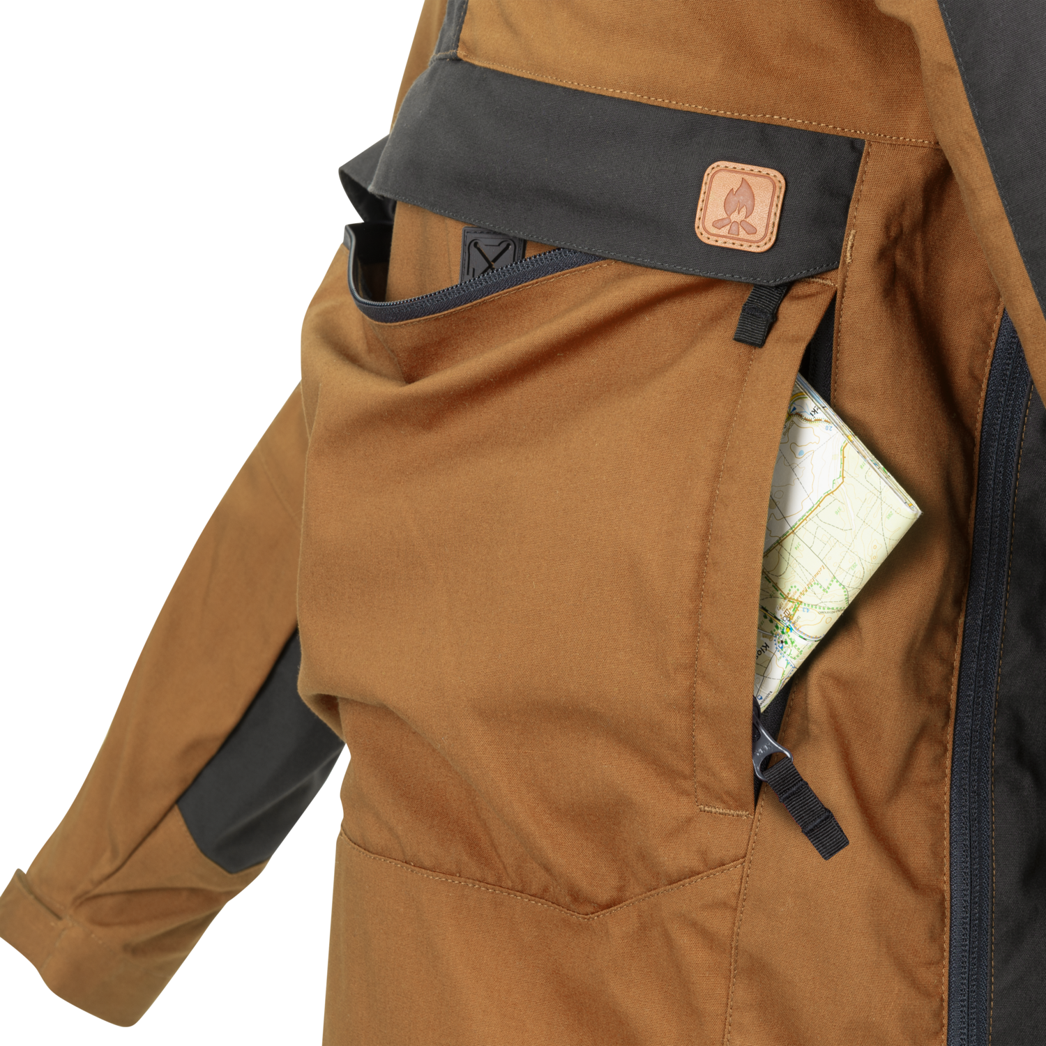 WOODSMAN Anorak Jacke - taiga green