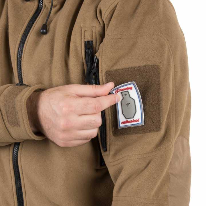 Fleecejacke Patriot schwarz - Double Fleece