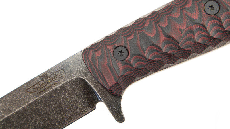 Sacki Outdoor-Messer 3.0 rot-schwarz mit Kydexscheide