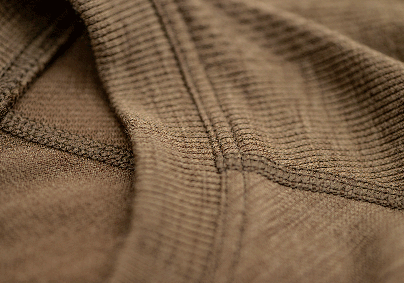 Merino Seamless Shirt LS stonegrey olive