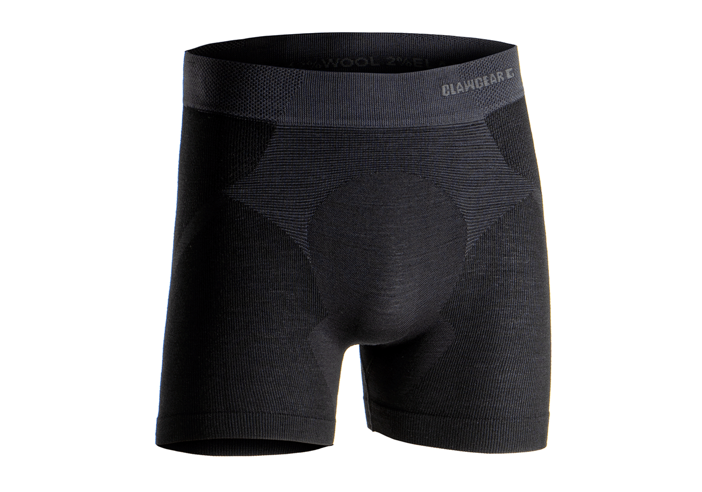 Merino Seamless Boxer schwarz