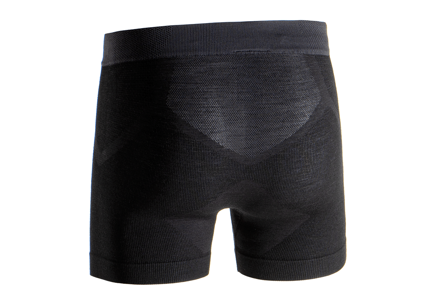 Merino Seamless Boxer schwarz