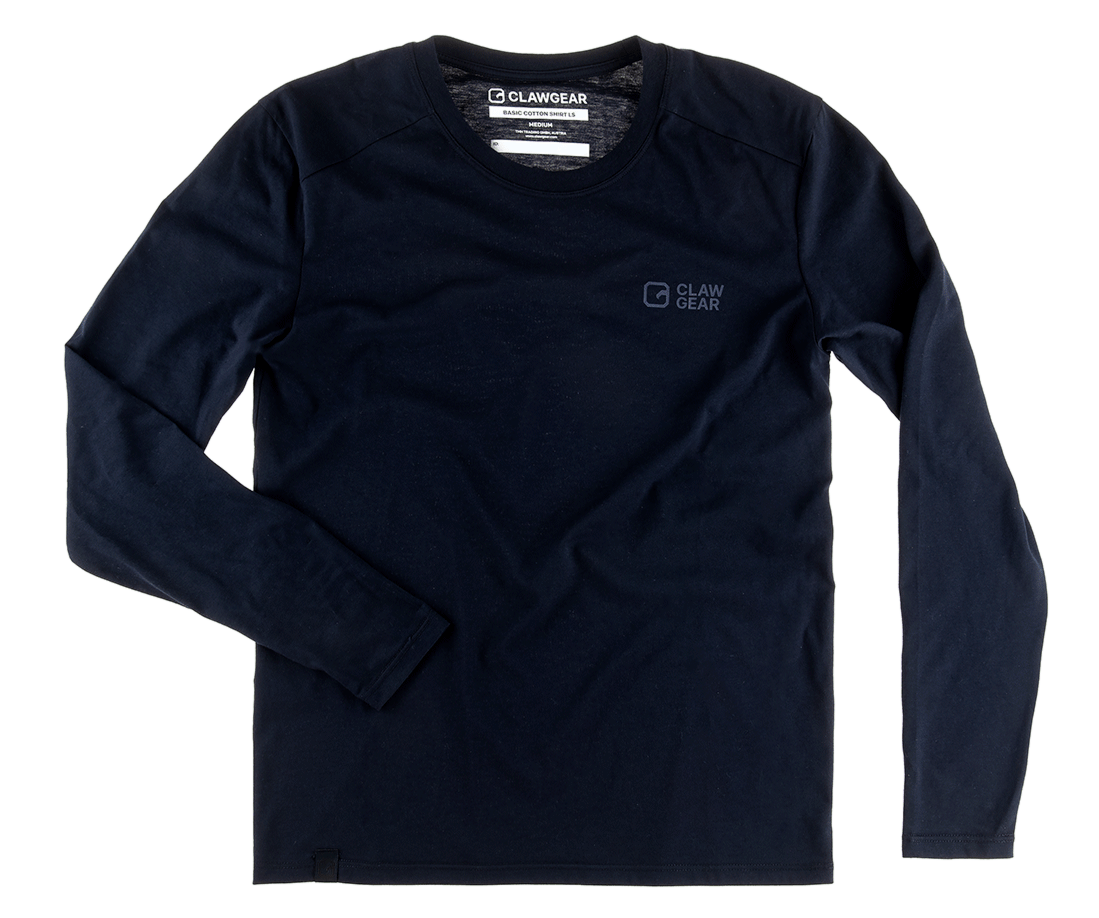 Basic Tee LS navy