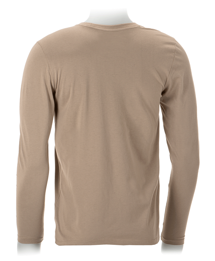 Basic Tee LS khaki