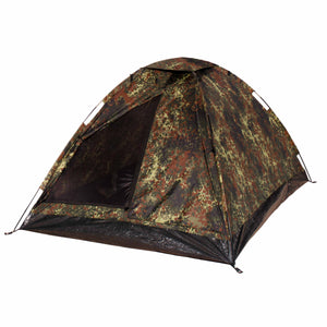 Dreimann-Zelt Iglu Standart flecktarn