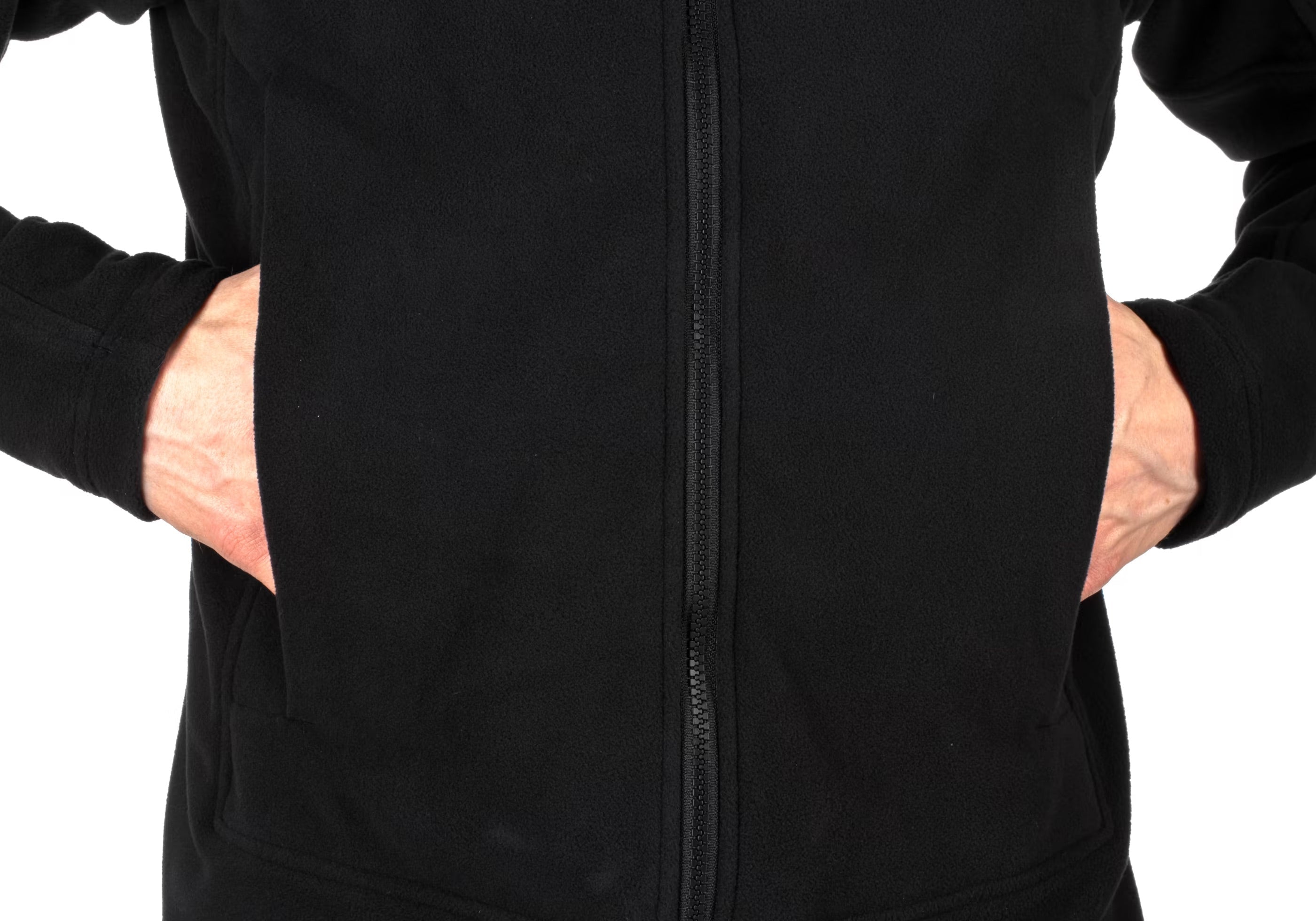 LYNX Fleece Jacke schwarz