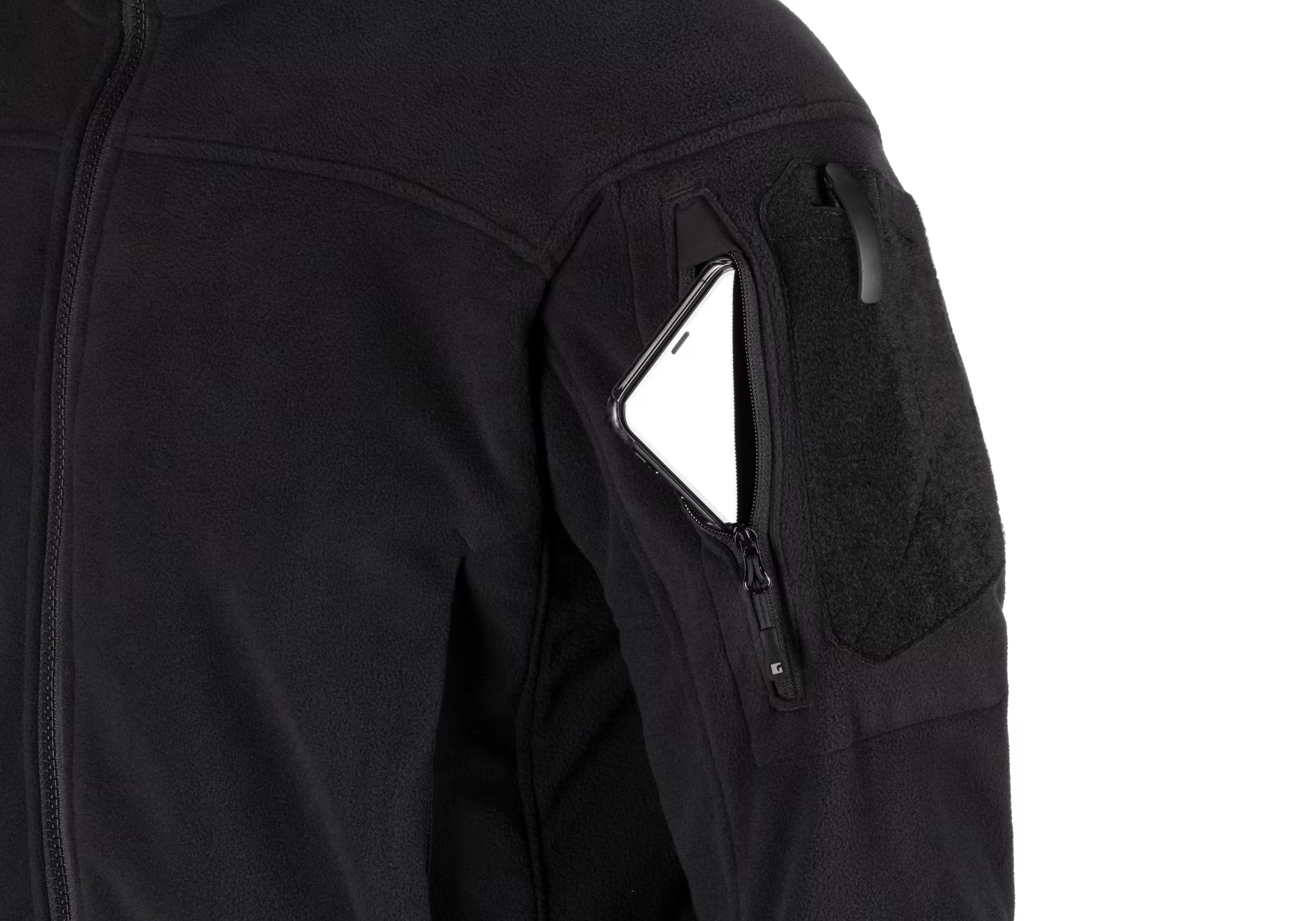 LYNX Fleece Jacke schwarz