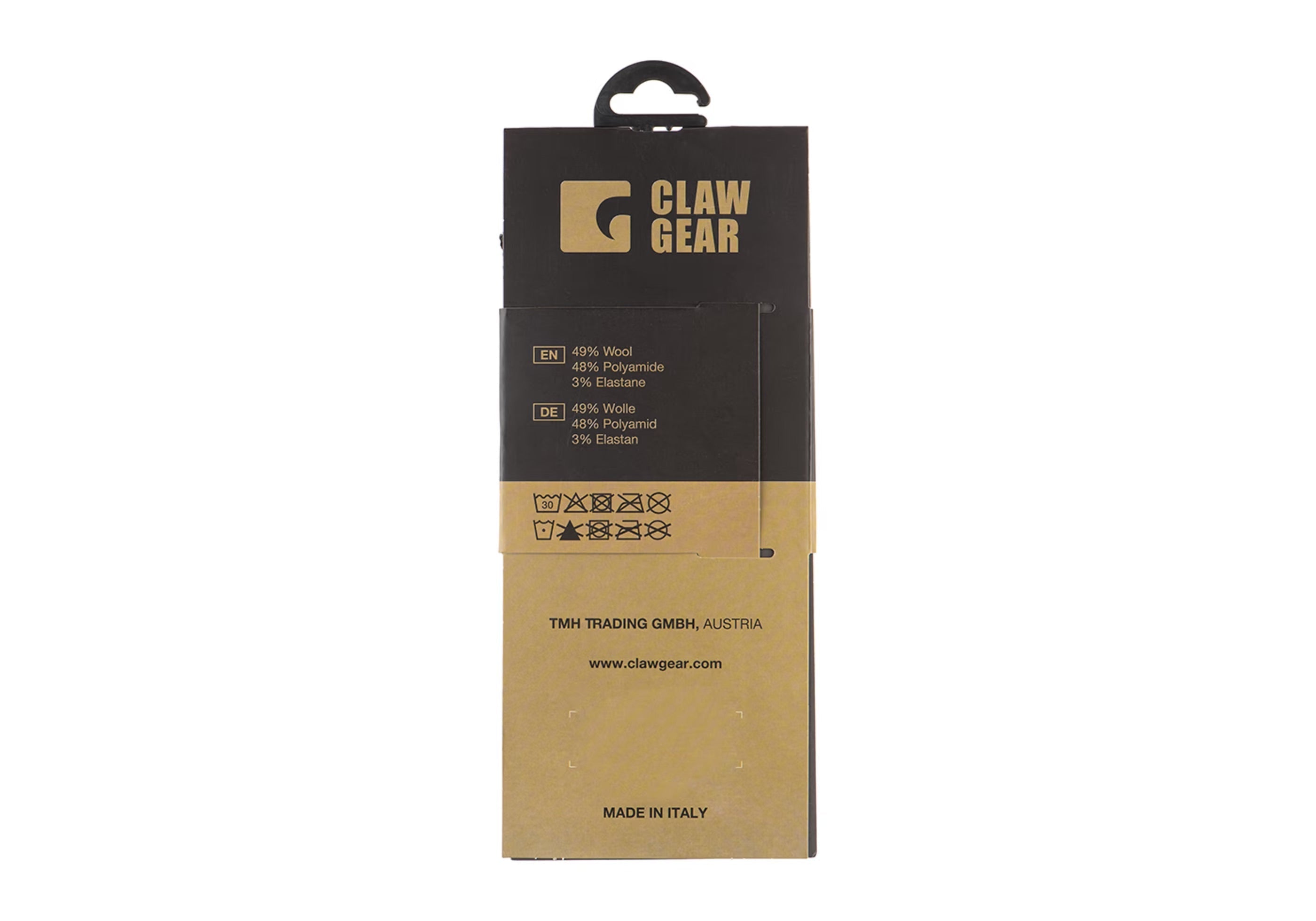 Merino Crew Socks schwarz
