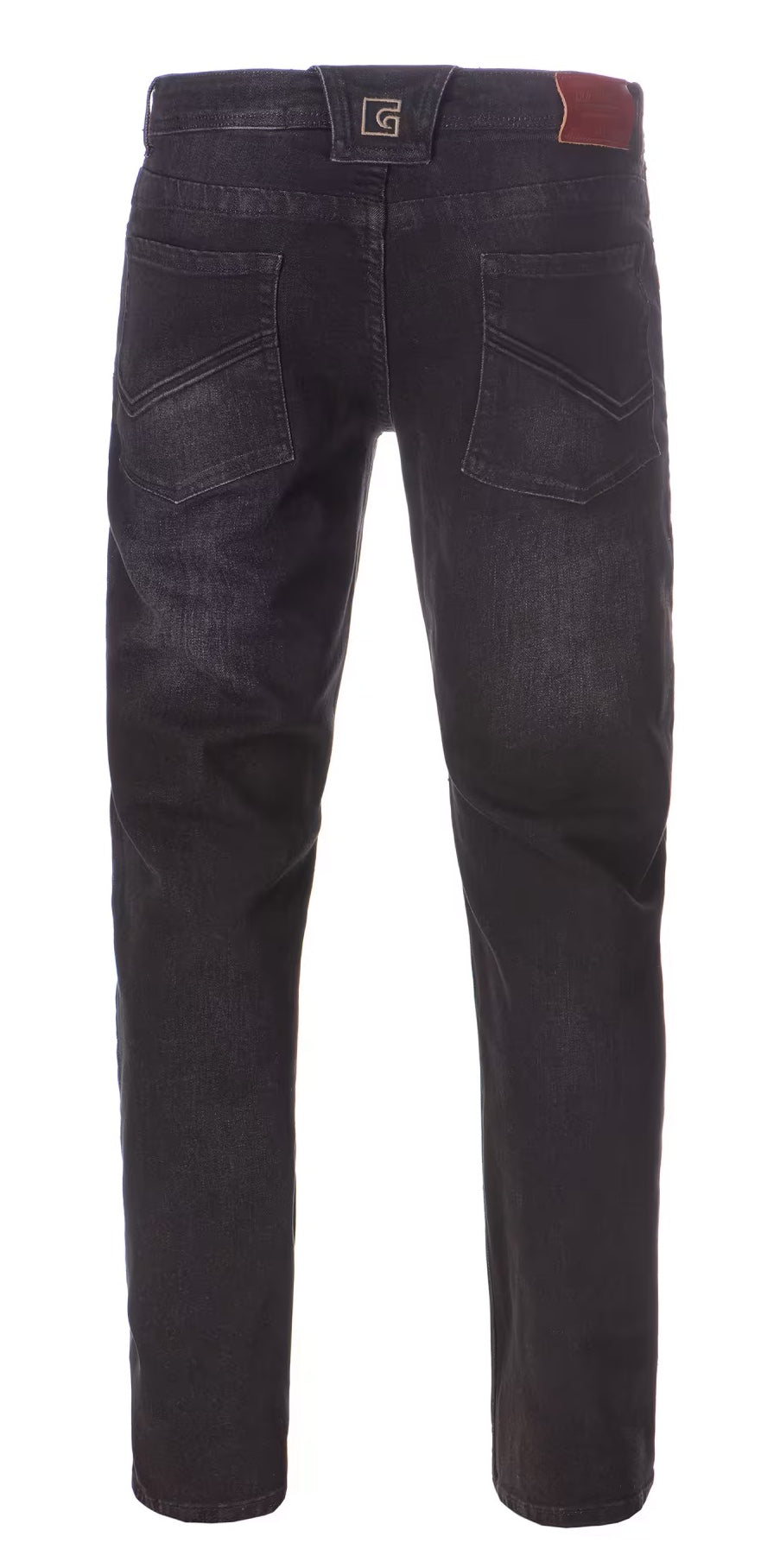 Blue Denim Tactical Flex Jeans - black grey washed