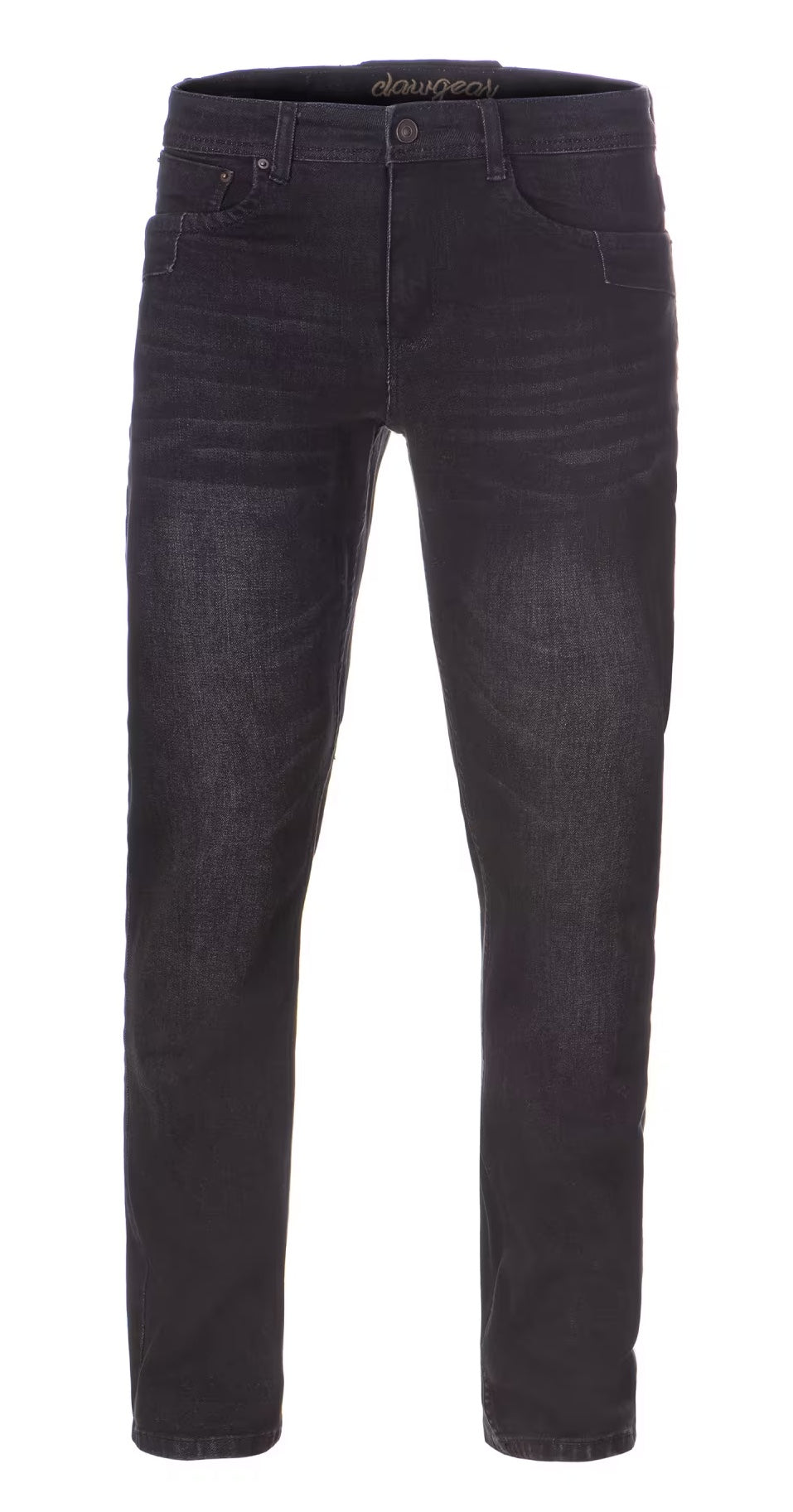 Blue Denim Tactical Flex Jeans - black grey washed