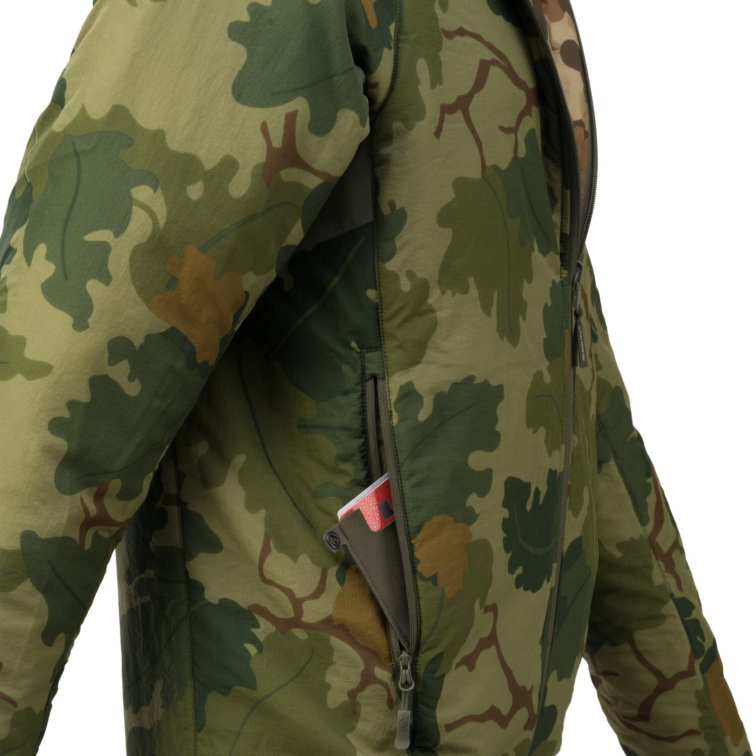Reversible Wolfhound Hoodie Jacket - Mitchell camo leaf/Mitchell camo clouds