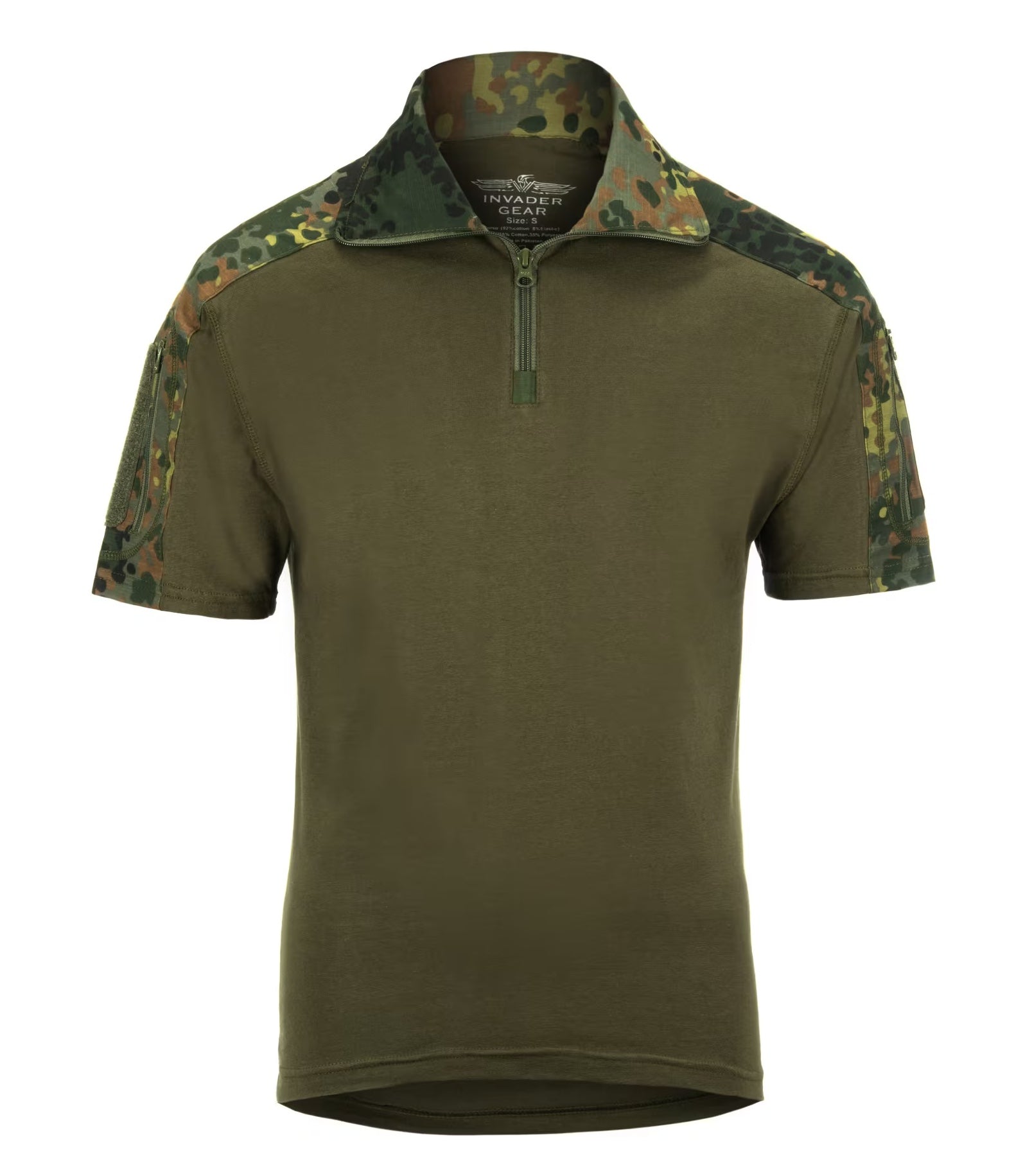Combat Shirt Kurzarm flecktarn