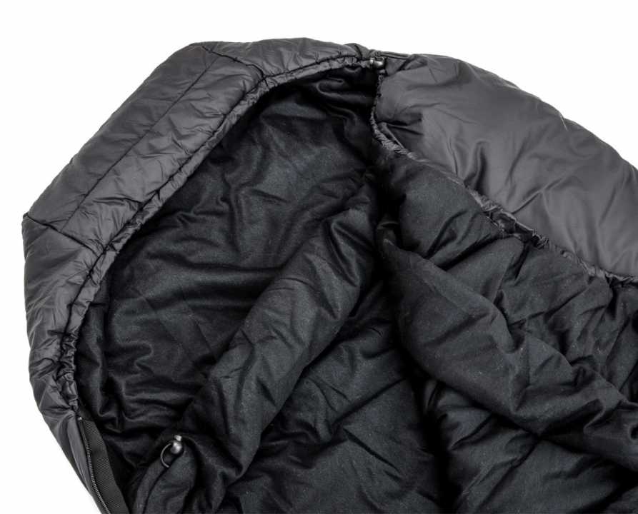 Militärschlafsack -7°C Tactical 3 schwarz