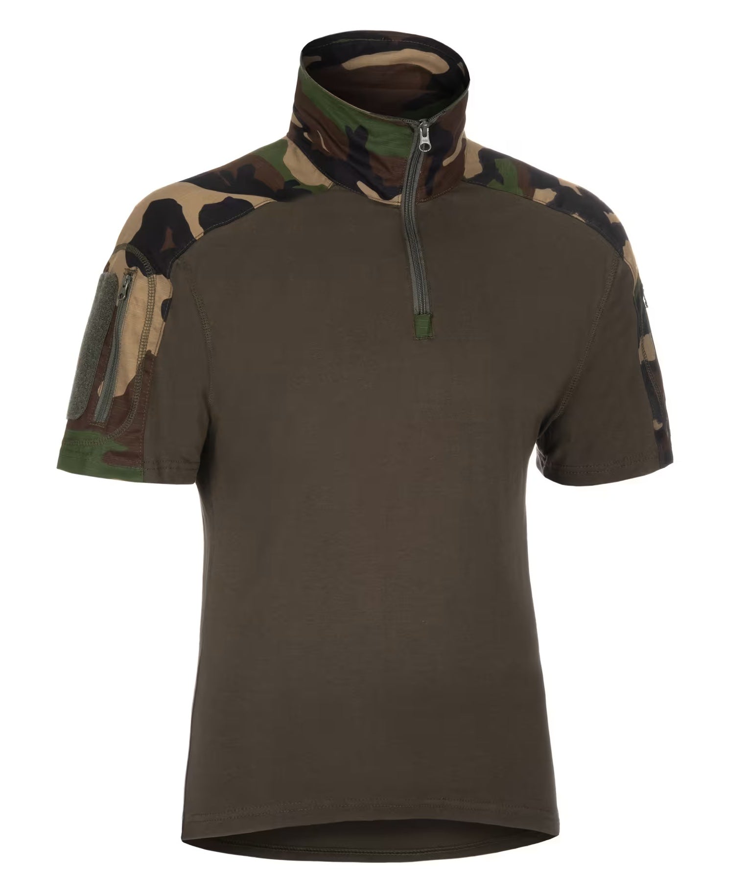 Combat Shirt Kurzarm woodland
