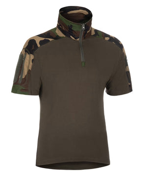 Combat Shirt Kurzarm woodland