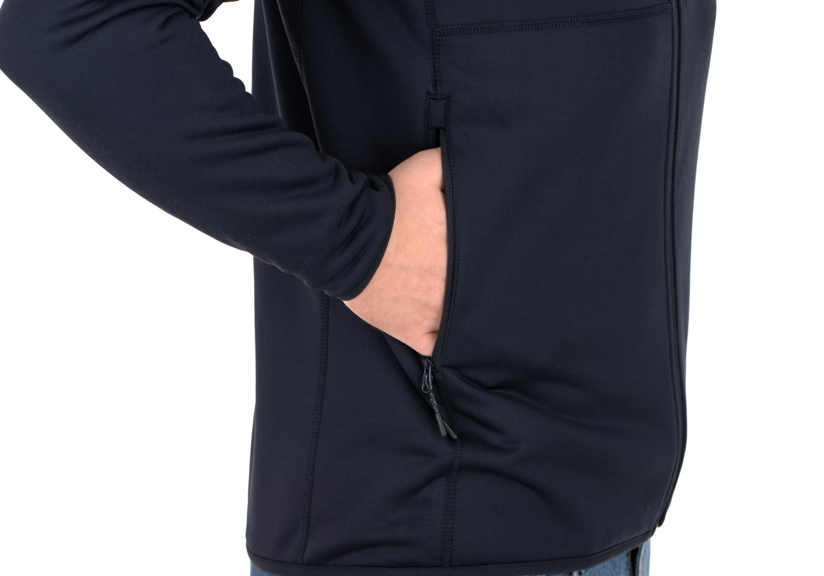 AD Fleece Hoody Navy