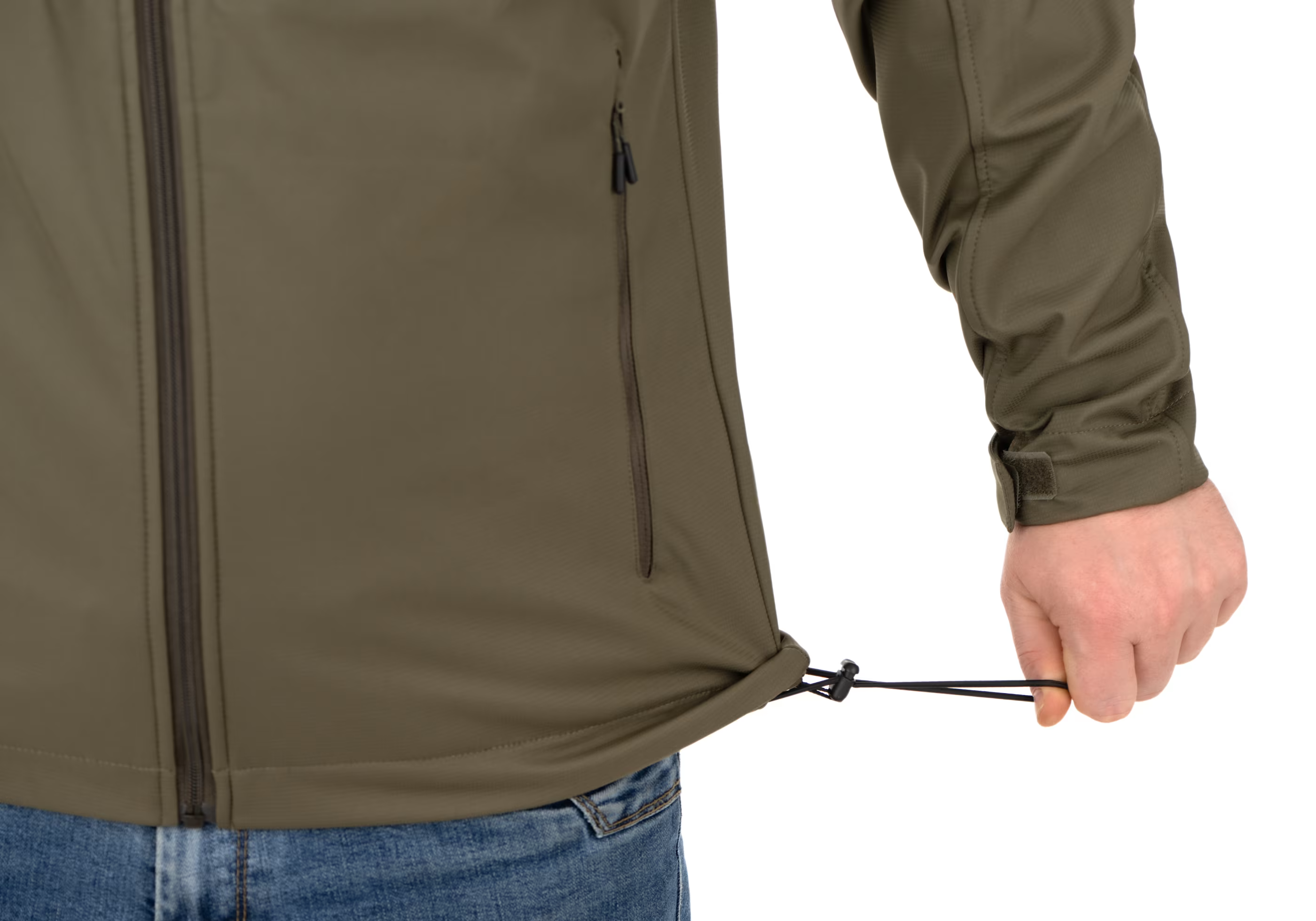 ED Softshell Jacke Stonegrey Olive