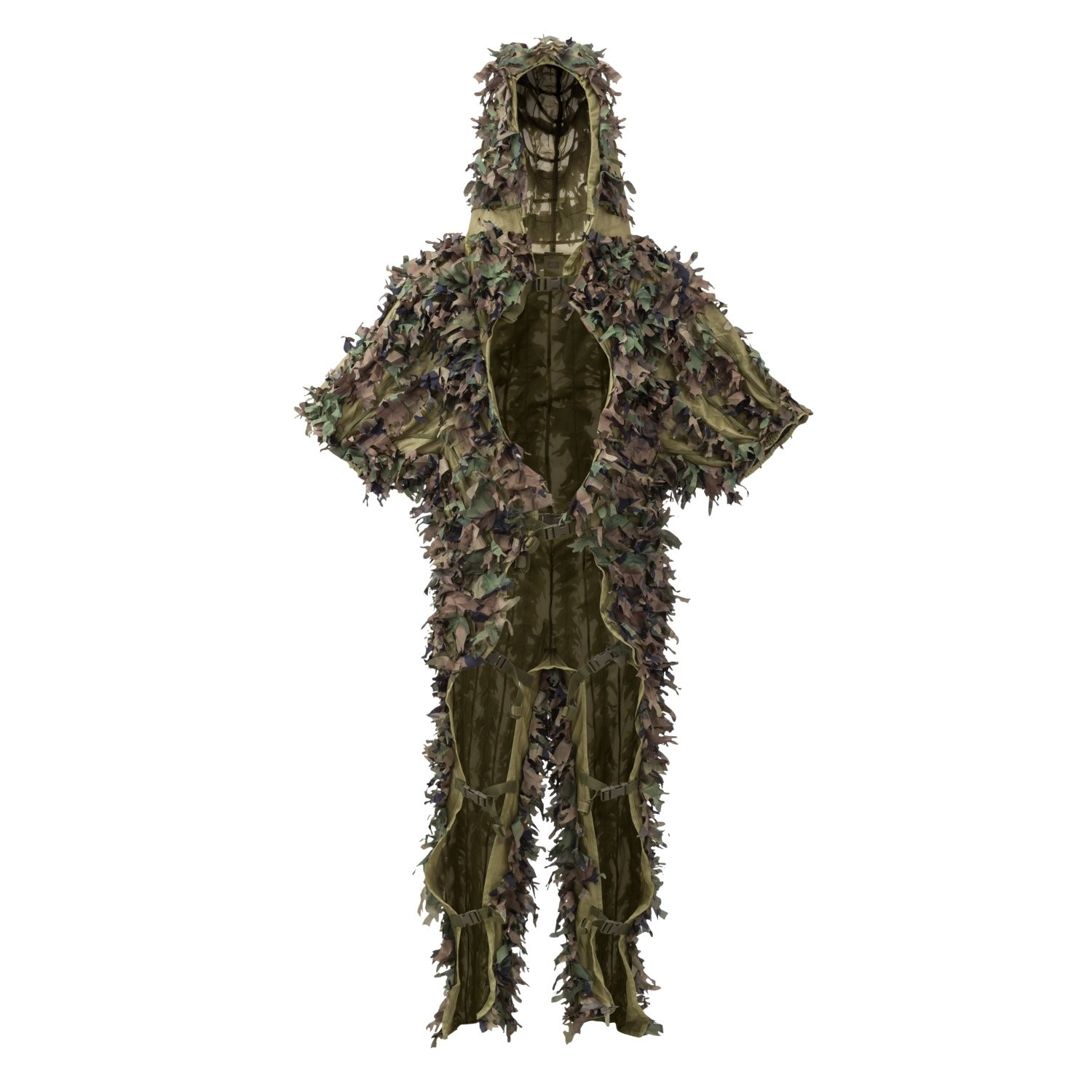 Leaf Ghillie Set US Woodland