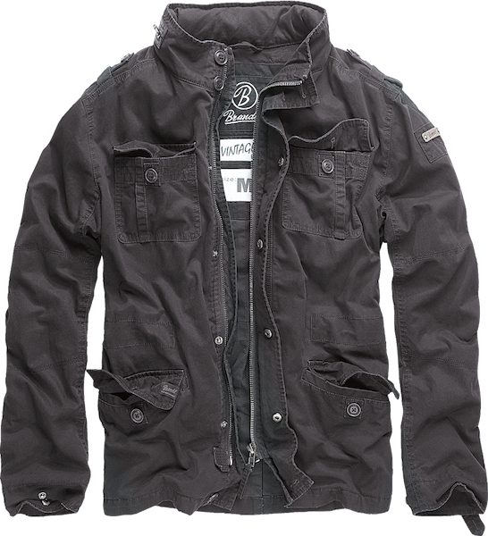 Jacke Britannia schwarz