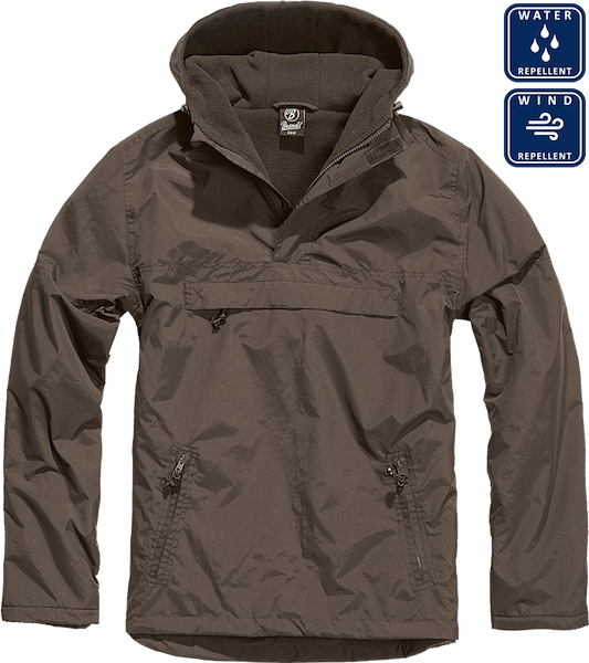 Windjacke Windbreaker braun