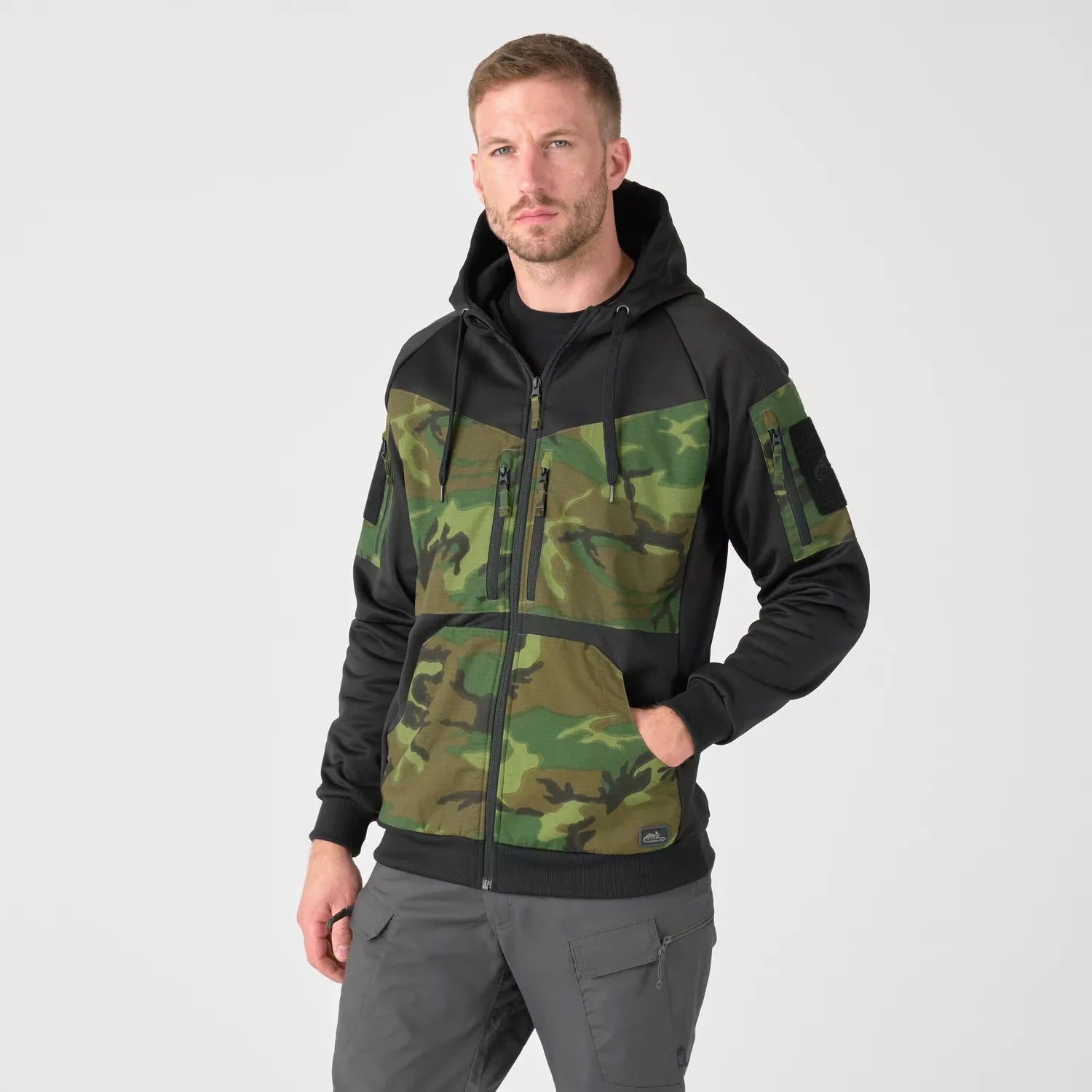 ROGUE HOODIE (FULLZIP) Black/ERDL