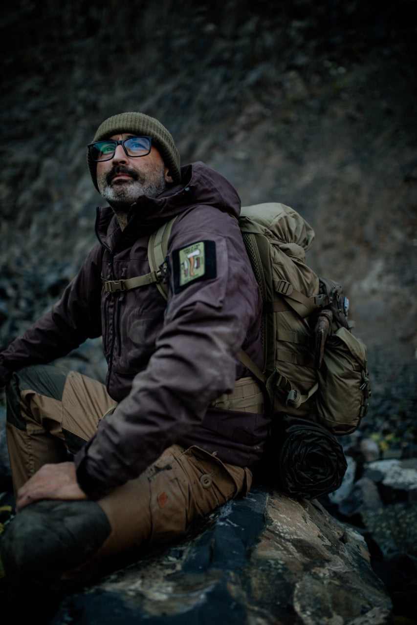 Winter Yukon Jacket - Duracanvas - earth brown/black