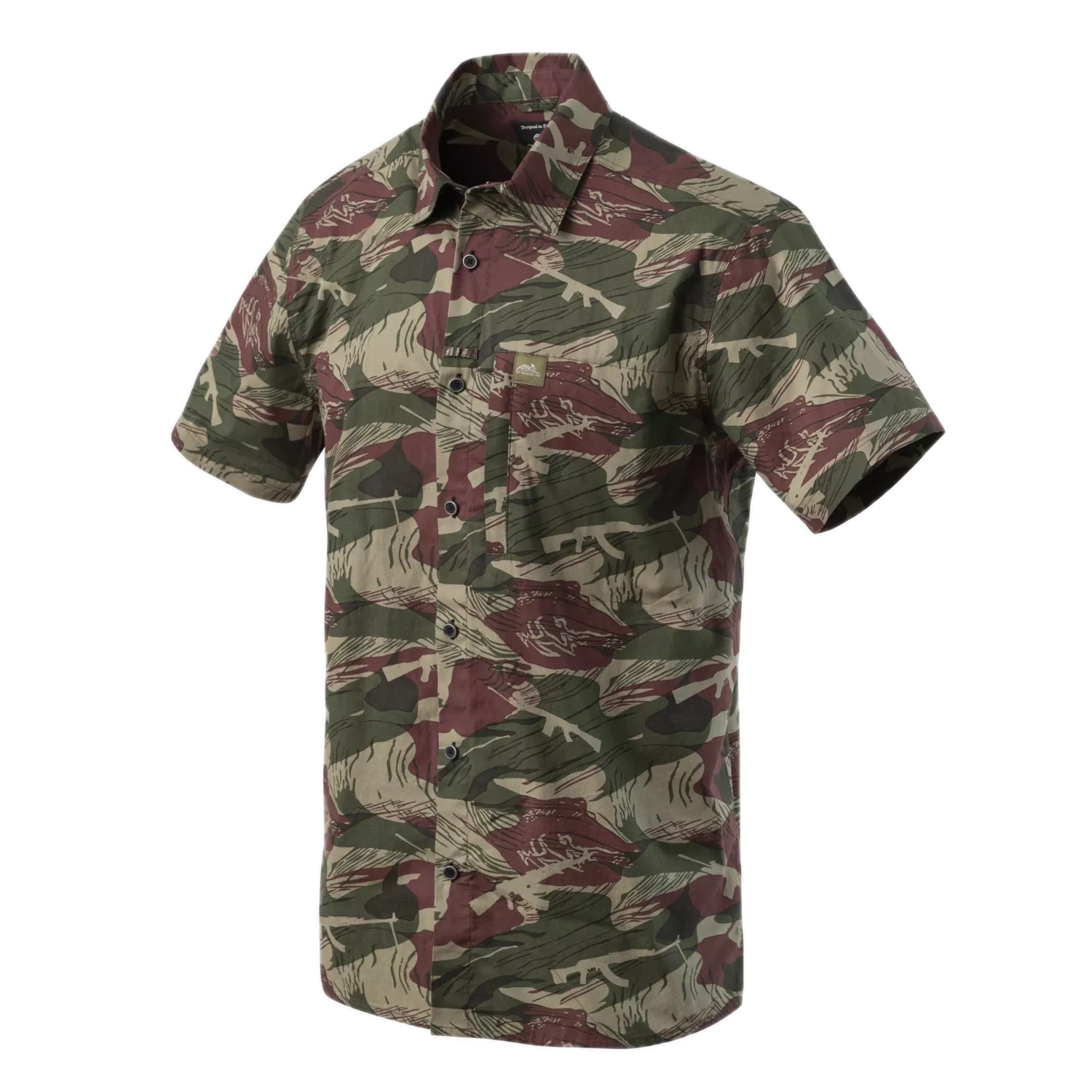 Hawaiian Shirt - Brushstroke Camo