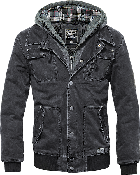 Jacke Dayton schwarz