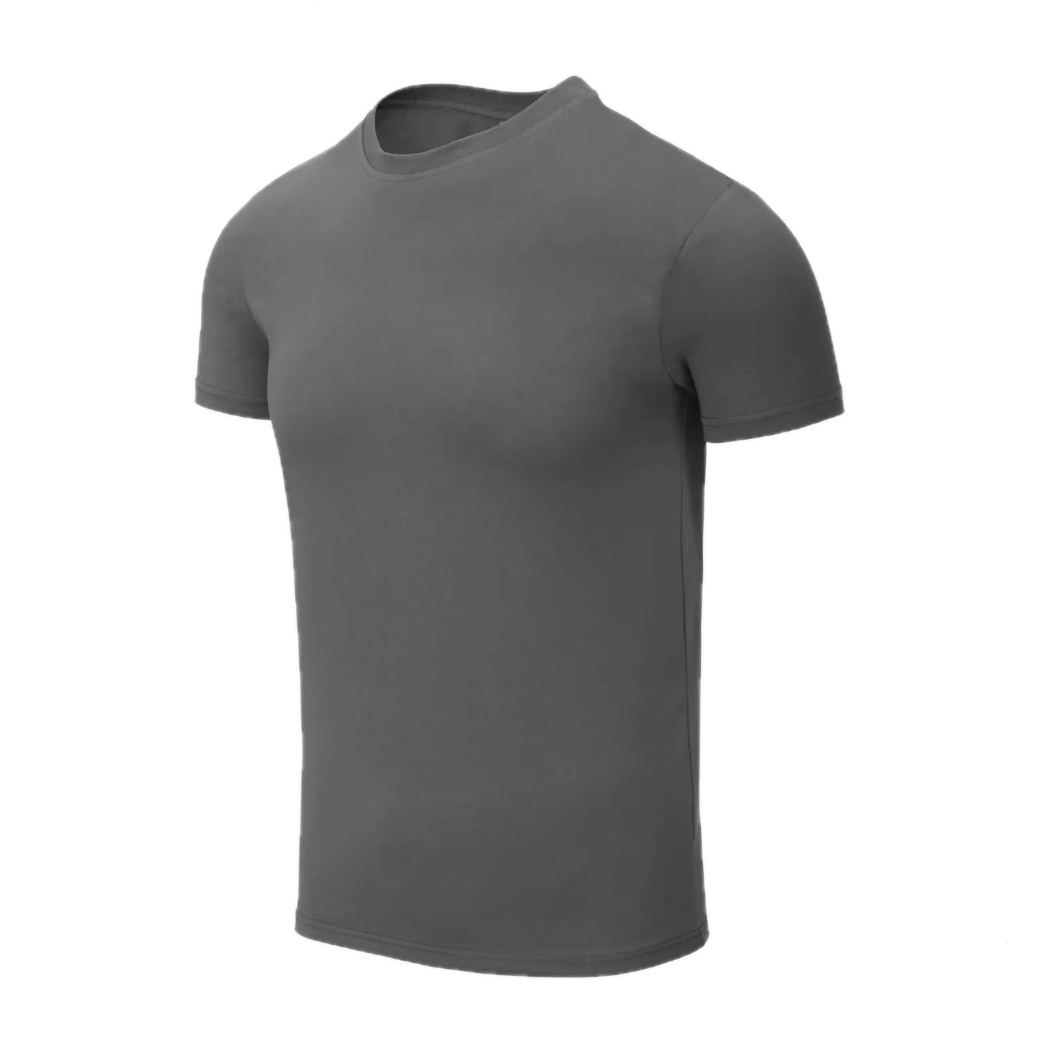 T-shirt SLIM en coton biologique gris chiné