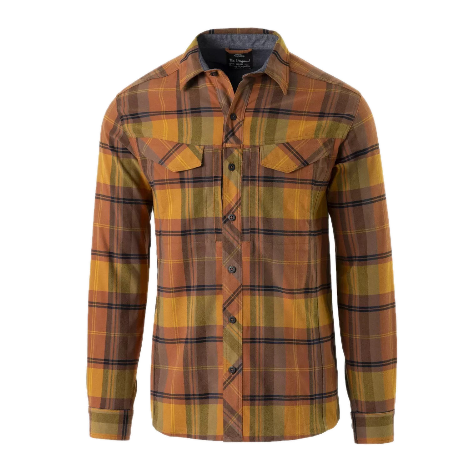 Defender Mk2 Shirt - Evening Pumpkin Plaid