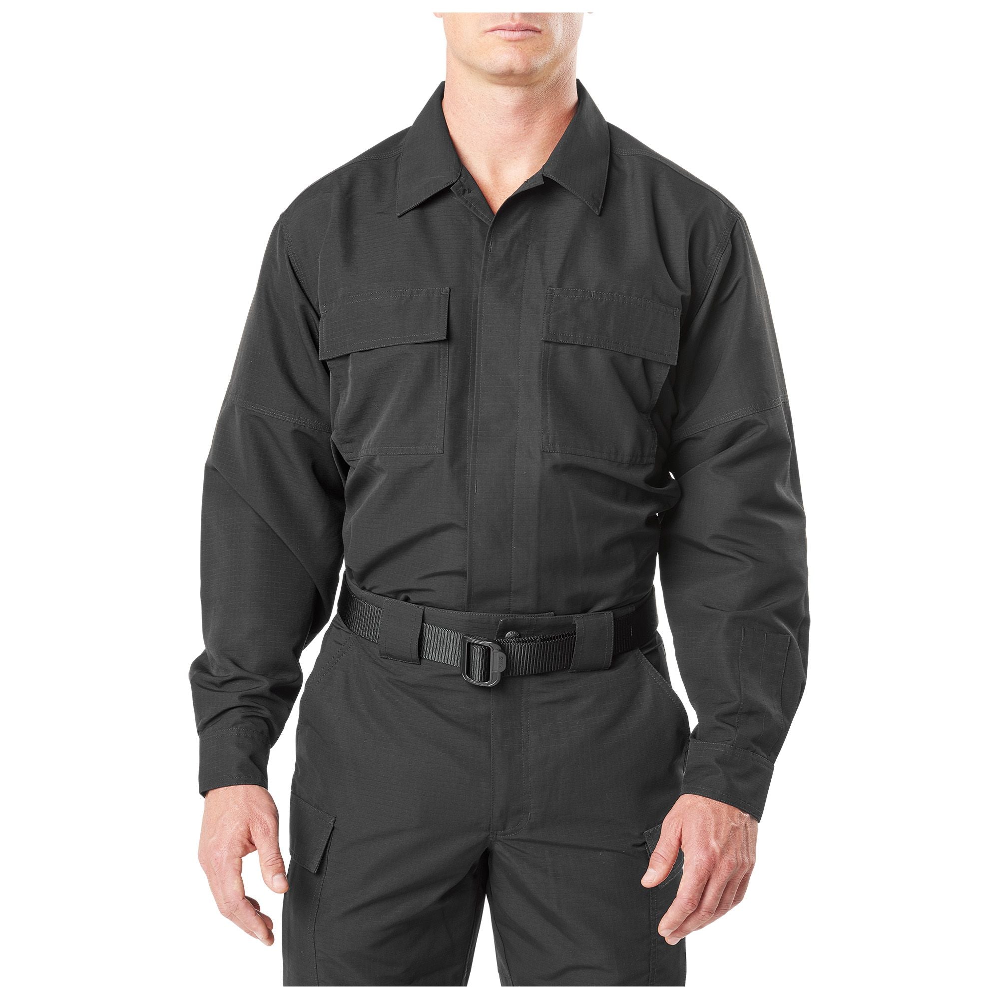 TDU Langarmshirt Fast-Tac schwarz