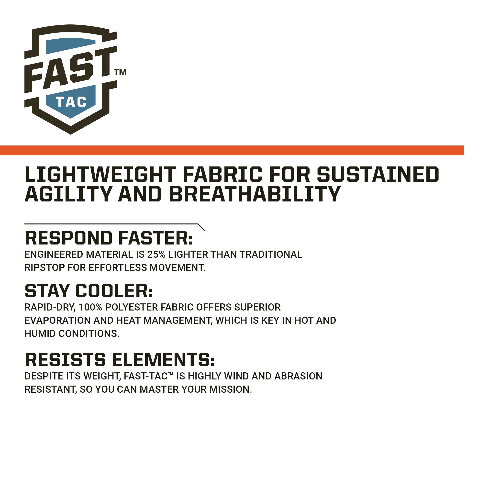 TDU Langarmshirt Fast-Tac schwarz