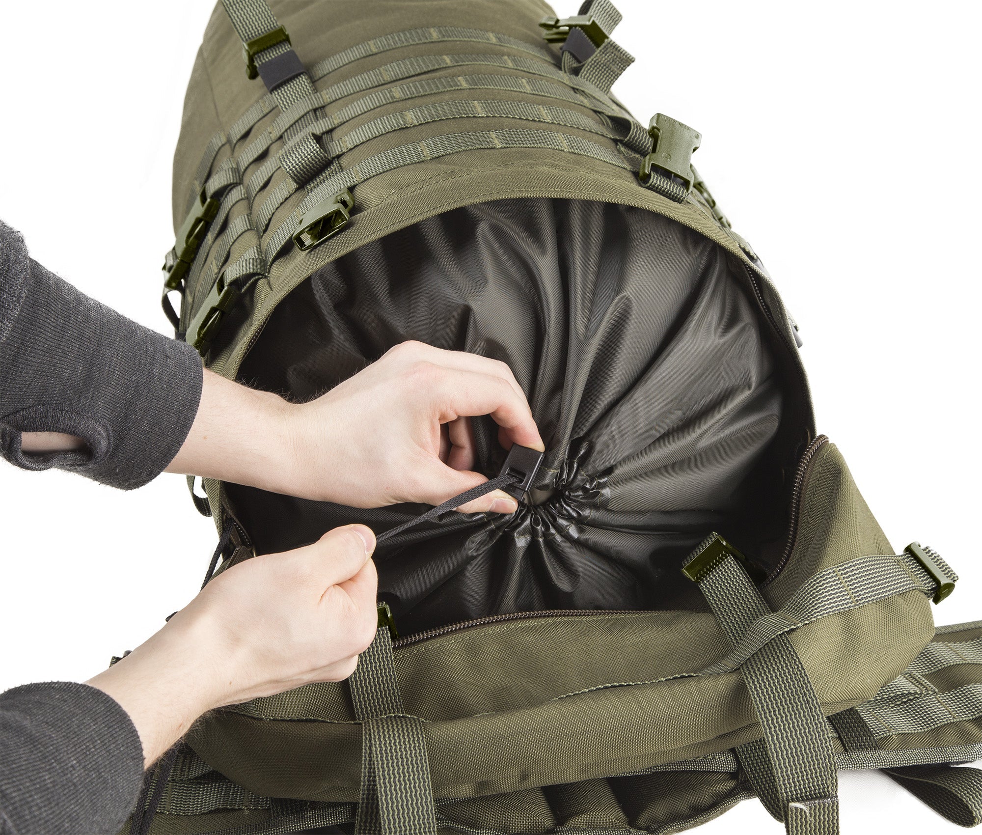 Jäger L max. 60 l Mehrtagesrucksack, oliv