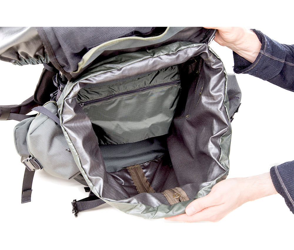 Rucksack 50, 90 l Mehrtagesrucksack, oliv-grün