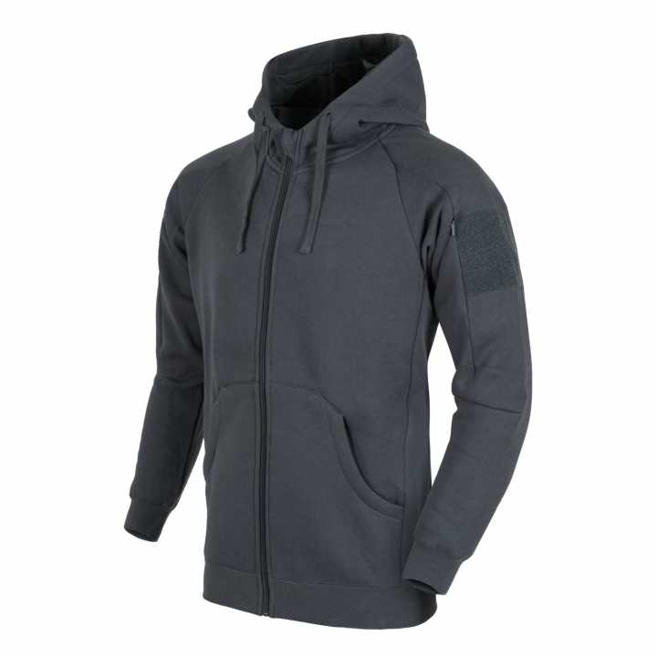 Urban Tactical Hoodie Lite (FullZip) - grau