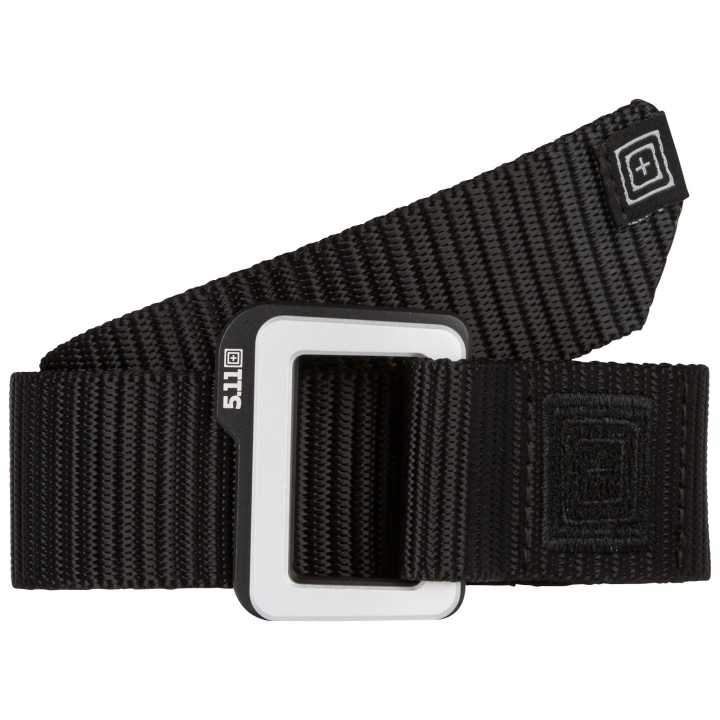 Traverse Double Buckle Gürtel schwarz