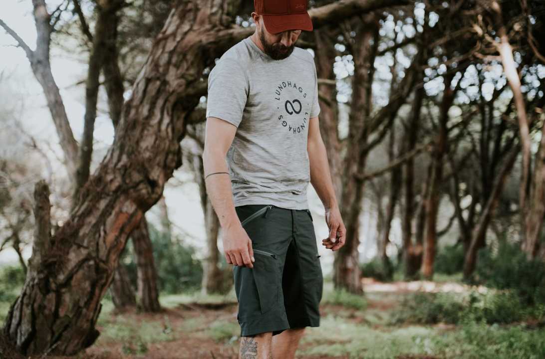 Gimmer Merino T-Shirt Ms Sigill Tee, grau