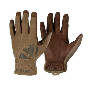 Light Leather Gloves coyote-brown