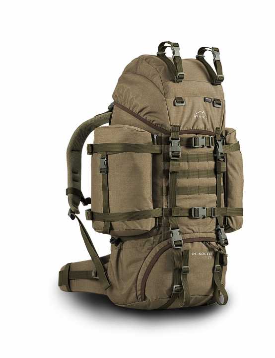 Reindeer 55l Rucksack schwarz
