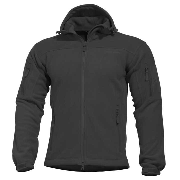 Hercules 2.0 Fleece Jacke schwarz