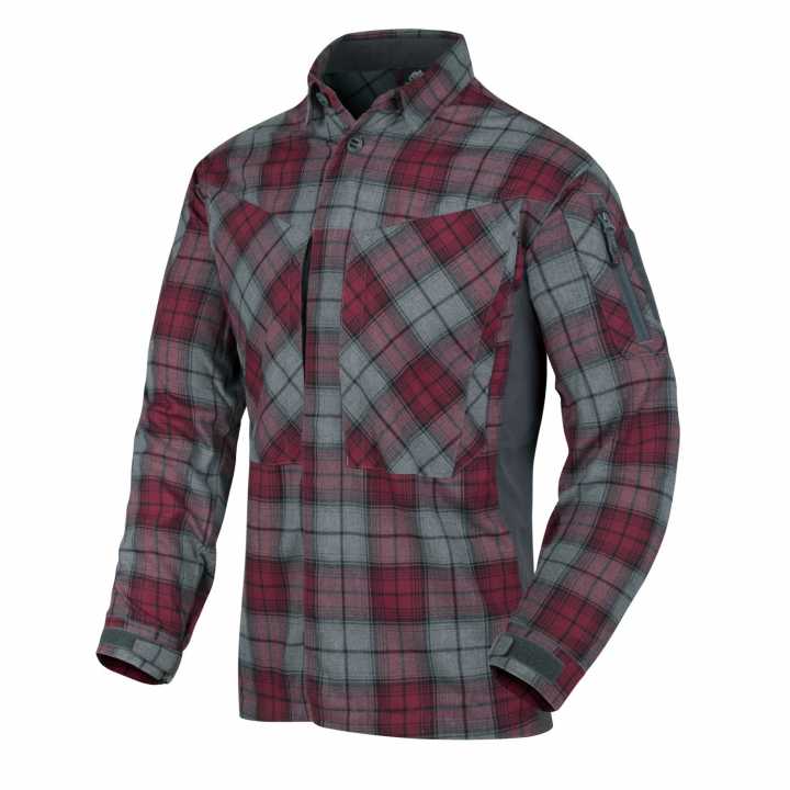 MBDU Flannel Shirt grau-kariert
