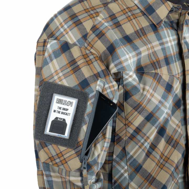 MBDU Flannel Shirt grau-kariert